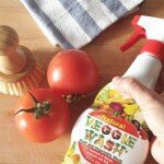 Desinfectar y lavar frutas y verduras